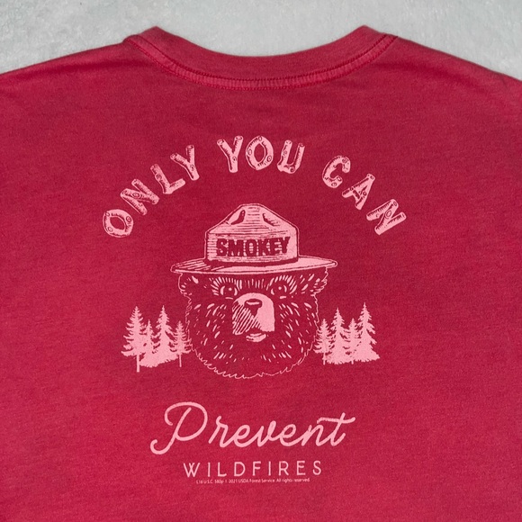 Gap Teens Smokey The Beer Pink Baby Tee - Picture 4 of 4